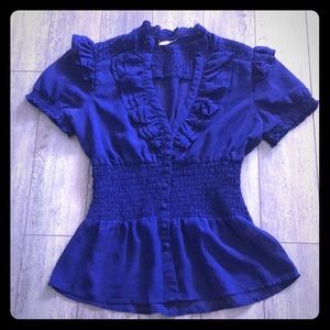 Ali & Kris Smocked blouse